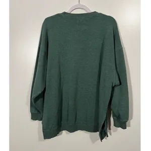 Cozy Crewneck Sweatshirt in Evergreen Green Size Medium American Eagle thumbnail 3