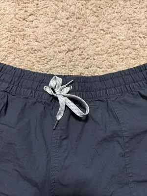 Vuori Navy Athletic Shorts with White Drawstring thumbnail 2