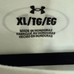 Under Armour White Tenacity Project Lacrosse Women’s Tee T-Shirt XL thumbnail 3