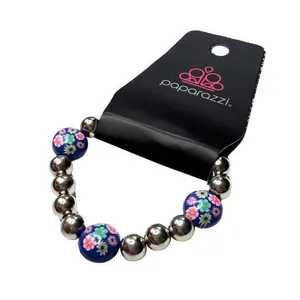 Paparazzi Beaded Floral Stretch Starlet Shimmer Bracelet Multicolor Jewelry New thumbnail 1