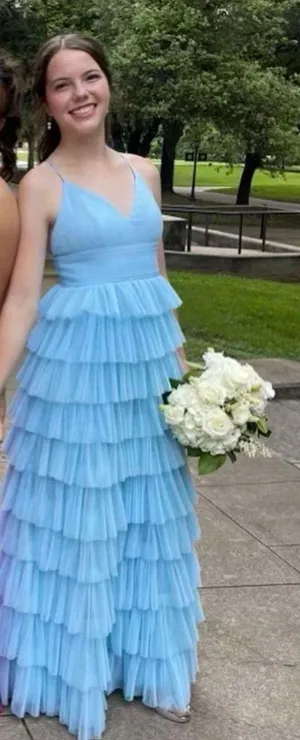 Lulus Mesh Tiered Dress thumbnail 3