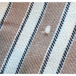 Chaser Women's Striped Tan‎ White Blue Wide Leg Pull-on Belted Pants Size S thumbnail 3