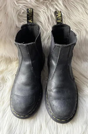 Dr. Martens Black Leather Chelsea Boots thumbnail 1