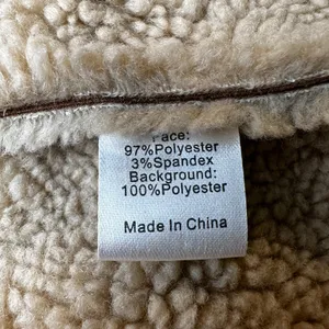 Tuckernuck Stella Faux Suede Tan Sherpa Pullover XS NWT | 70's‎ Retro Penny Lane thumbnail 6