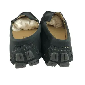 Ruizu Womens Loafers Flats Faux Suede Square Toe Slip On Black Size 38 US 7 thumbnail 3
