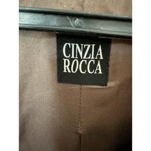 Cinzia Rocca Coat Women 8 Brown Wool Alpaca Blend Oversized Cape Academia‎ thumbnail 3