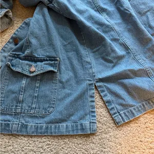 Vintage Bill Blass 90s Chore Denim Jacket Women’s 2X Oversized Workwear Utility thumbnail 6