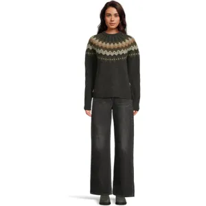 NWT!! ROYAL ROBBINS Rockcraft Merino Wool Fair Isle Crew Neck Sweater Small thumbnail 4