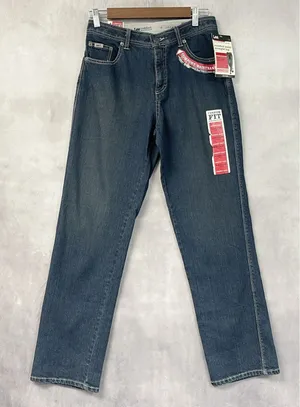 Lee Womens Jeans Size 6 Medium Straight Leg Y2K Preppy Minimalist Dark Academia thumbnail 1