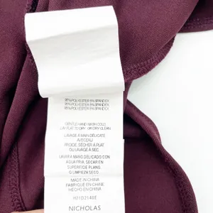 Nicholas Noel Womens US 4 Gown Maxi Dress Purple Center Cutout Special Occasion‎ thumbnail 11