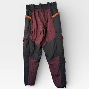 Jordan Cozy Girl Fleece Cargo Pants Black Tan Maroon Women's Medium Ski thumbnail 3