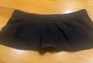 Kona sol women’s black swim skirt size large . thumbnail 1