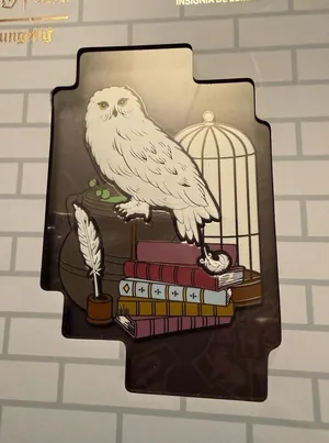 Loungefly Harry Potter Hedwig Layered PVC Enamel Pin Limited Edition thumbnail 1