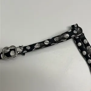 Victoria’s Secret Lace And Blk/Wht/Silver Patchwork Pattern Adjustable Cami- Med thumbnail 12