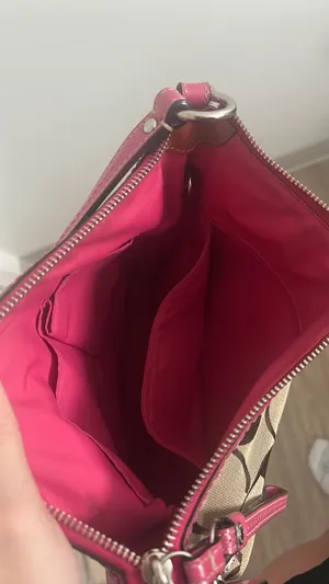 Coach Pink Vintage Shoulder Bag thumbnail 3