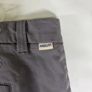 Magellan Chino Shorts gray Outdoors Walking Hiking Casual Women's‎ 18 5" inseam thumbnail 9
