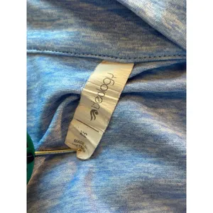 Ideology Womens Blue Space Dye Full Zip Active Jacket Thumbholes‎ XS thumbnail 6