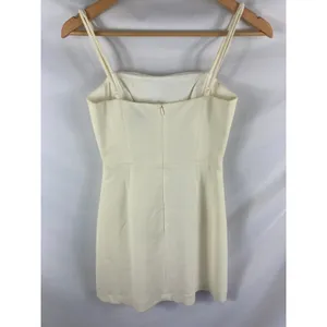 French Connection Whisper Light Off White Dress Size 0 thumbnail 4
