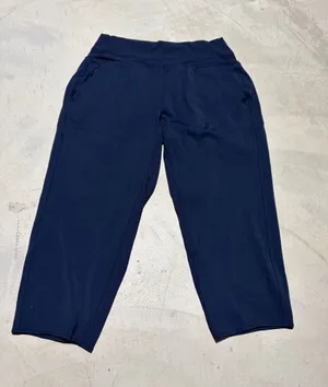 Athleta Navy Performance Stretch Pants M/P thumbnail 1