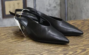 A New Day Samantha Slingback Heels 94462813 Black 8M thumbnail 1