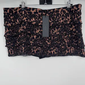 Lioness Ruffle Leopard Mini Skort Sz AU14/XL thumbnail 3