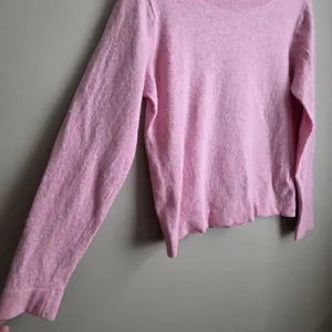 J Crew Cotton-Wool Blend Teddie Sweater Pink Crewneck Knit Pullover Size Large thumbnail 6