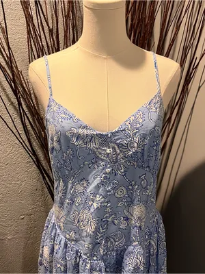 🌸NWT ROLLER RABBIT FLORAL VINES DROP WAIST MAXI🌸 thumbnail 3