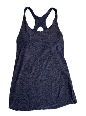 Beyond yoga spacedye racerback tank supersoft navy blue size‎ S thumbnail 1