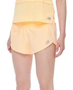 New Balance Running Shorts XS‎ Peach Lightweight Athletic Activewear Women thumbnail 1