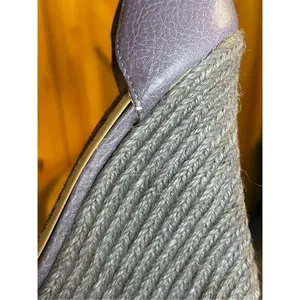 Colin Stuart Espadrilles Wedge Sandals Purple Women Size 5B thumbnail 13