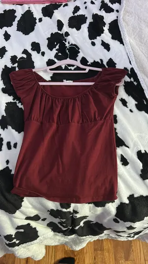 PacSun Top Burgundy thumbnail 2