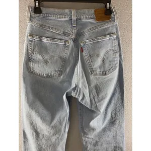 Levi’s Ribcage Straight Light Wash High Waisted Tango Fade Jeans thumbnail 14