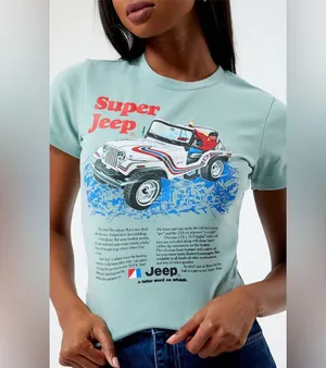 PAC SUN Super Jeep Baby T-Shirt MEDIUM thumbnail 2