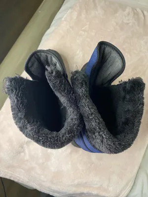 Kamik Canada Snow Boots Winter Snowmobile navy Blue & Black women size 8 thumbnail 6