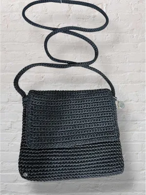 The Sak Iconic 90s/Y2K Crochet Crossbody Minimalist Clean thumbnail 1