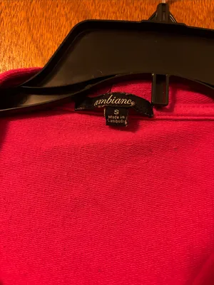 Ambiance Hot Pink Zip-Up Hoodie Jacket thumbnail 2
