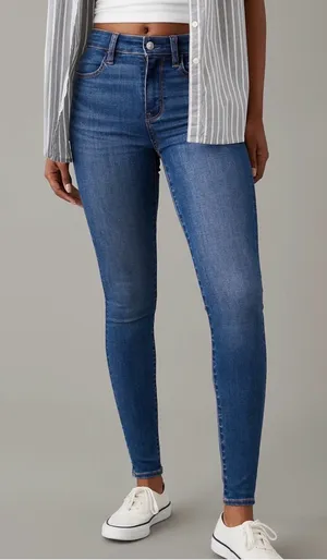 American Eagle Hi-Rise Jegging SZ:12 S thumbnail 1