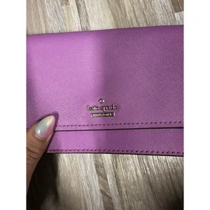 Kate Spade Womens Pink Leather Crossbody thumbnail 2