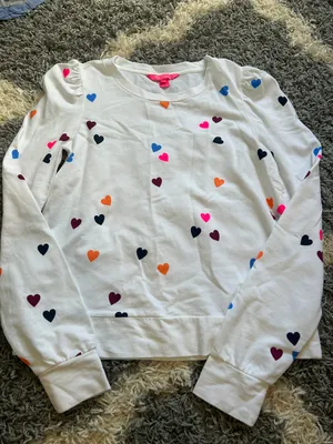 Lilly Pulitzer Heart Sweater thumbnail 1