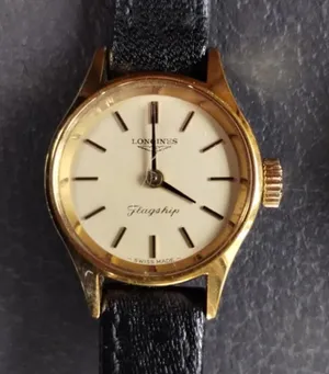 LONGINES Flagship Manual Winding Watch Vintage Black thumbnail 1
