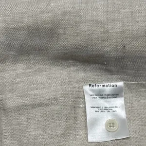 Reformation Natural Linen Fabric Size 10‎ thumbnail 9