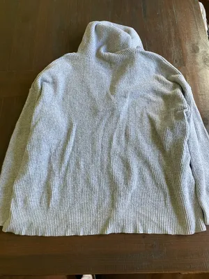 Aerie Waffle Knit Sweater Cozy Up thumbnail 5