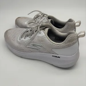 Skechers GOrun Consistent White Grey Running Shoes Womens 8.5 thumbnail 5