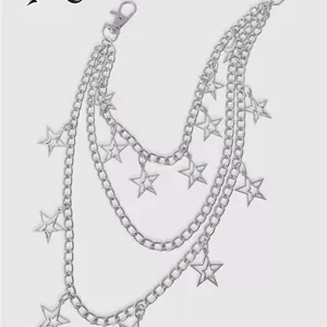 Hershine Silver Star Chain Belt thumbnail 2