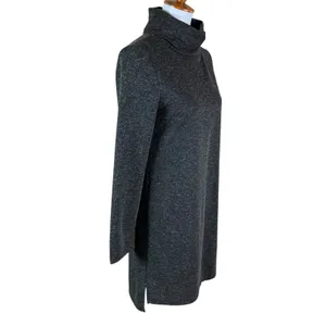 WAYF Brown Turtleneck Sweater Dress Long Sleeve Cozy Casual‎ Stretch Small thumbnail 3