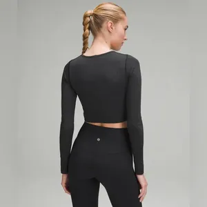Lululemon Women's Ebb to Street Long-Sleeve Shirt size: 6 thumbnail 2