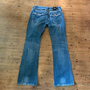 Miss Me sequin boot cut western bling cowboycore 29 jeans thumbnail 5