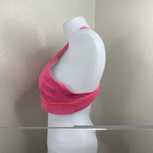 Lulumeon Fast & Free Sports Bra (Nulux) Dazzle Hot Pink Women’s Sz 12 thumbnail 5