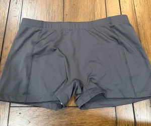 bcg women Athletic compression shorts in Charcoal Gray L thumbnail 1
