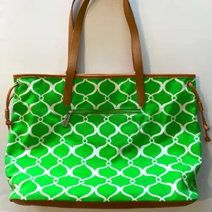 🆕 NWOT Lucy Buffett’s Lulu’s Printed Tote Bag thumbnail 2